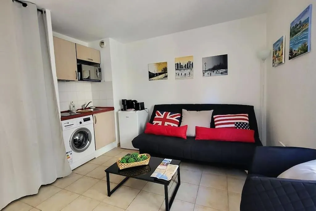 Cosy Studio For Couples - Ideal 2P-Quiet Escape-Ac Nice Frankrijk